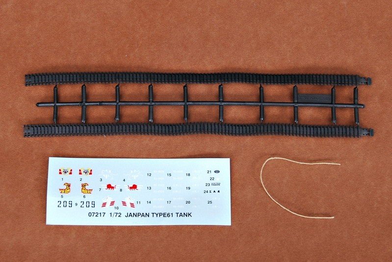 Trumpeter 07217 JAPAN TYPE61 TANK 1/72 – zdjęcie 4