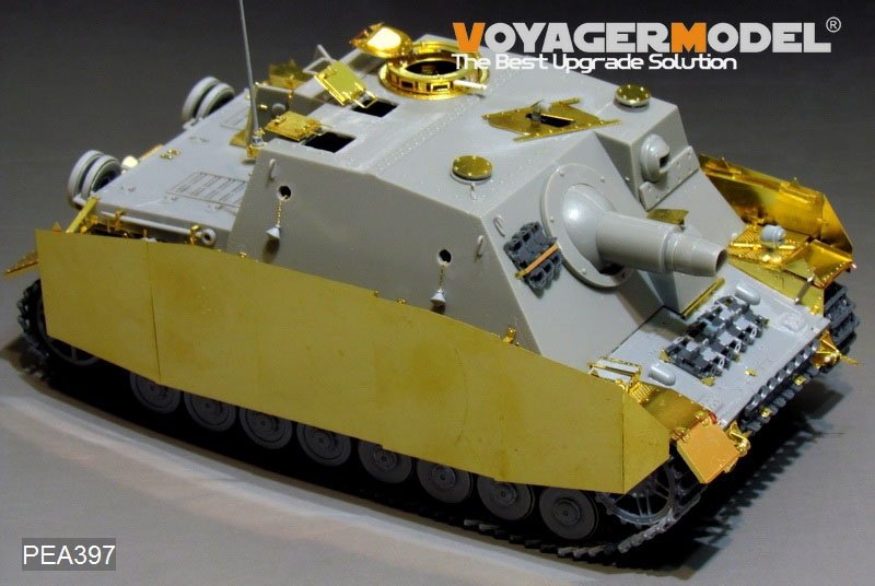 Voyager Model PEA397 WWII German Sturmpanzer IV Brummbar Late Version Side Skirts（For DRAGON 6081) 1/35 – zdjęcie 2