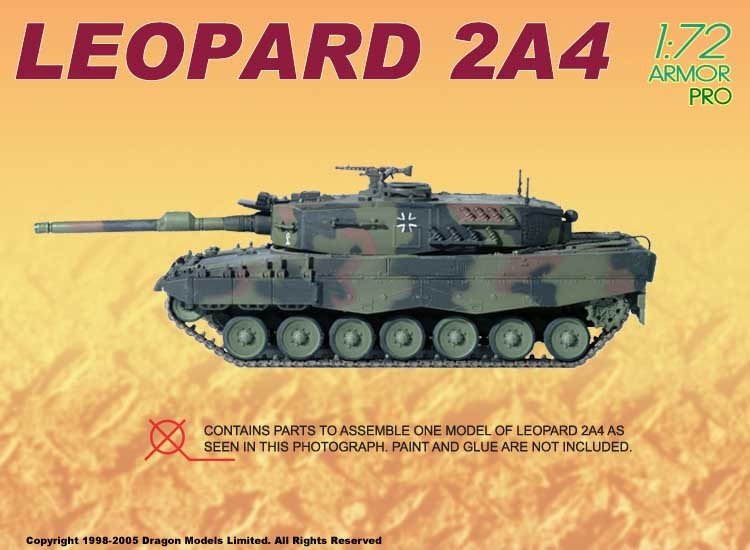 Dragon 7249 Leopard 2A4 1/72 – zdjęcie 2