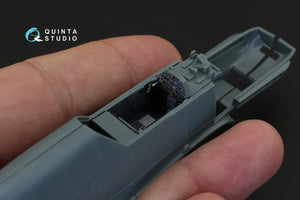 Quinta Studio QD48087 Bf 109E-4/E-7 3D-Printed &amp;amp; coloured Interior on decal paper (for Eduard kit) 1/48 – zdjęcie 8