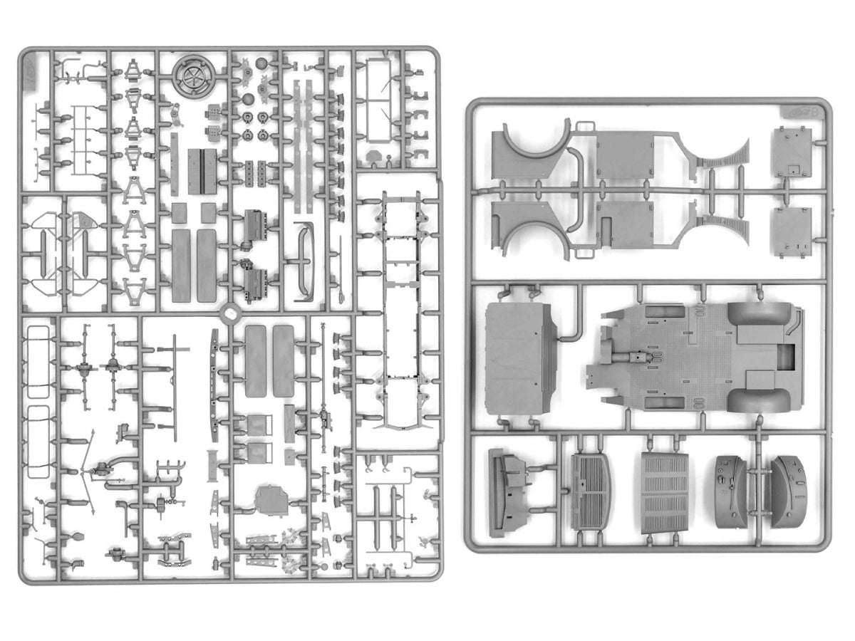 ICM DS3526 Wehrmacht Self-propelled AA vehicles 1/35 – zdjęcie 9