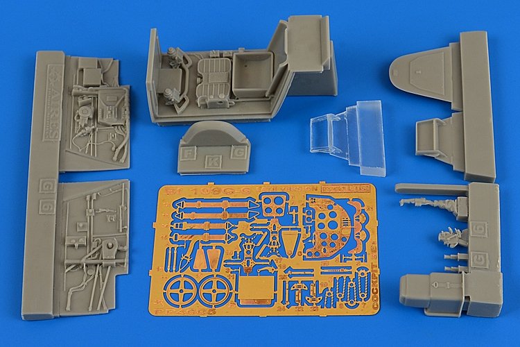 Aires 4685 Bf 109G-6 (version tardive) set de cockpit 1/48 EDUARD
