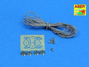 Aber R-09n All-purpose double Pulley x2 pcs.