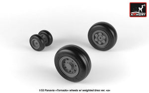 Armory Models AW32501a Panavia Tornado wheels, w/ tyres type “a” (DL) 1/32 – zdjęcie 2