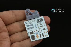 Quinta Studio QD+72168 Su-17M3 3D-Printed coloured Interior on decal paper (Modelsvit) (with 3D-printed resin part) 1/72 – zdjęcie 2