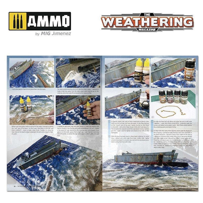 AMMO of Mig Jimenez 4530 The Weathering Magazine Issue 31: BEACH (English) – zdjęcie 4