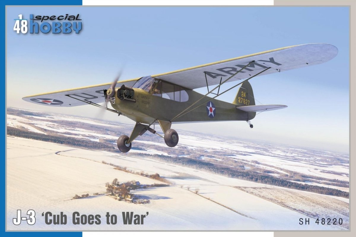 Special Hobby 48220 J-3 &amp;quot;Cub Goes To War&amp;quot; 1/48