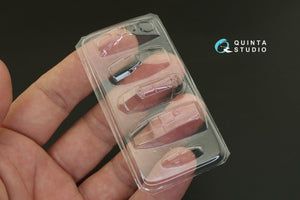 Quinta Studio QC72001 Pe-2 vacuformed clear canopy (for 7283 Zvezda kit) 1/72 – image 3