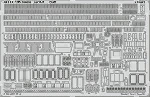 Eduard 53114 SMS Emden part 1 REVELL 1/350 – zdjęcie 2