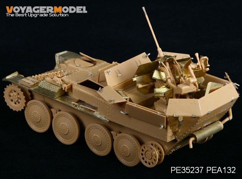 Voyager Model PEA132 WWII German Sd.Kfz.140 Flakpanzer 38(t) &amp;quot;Gepard&amp;quot; Fenders (For TRISTAR 35035) 1/35