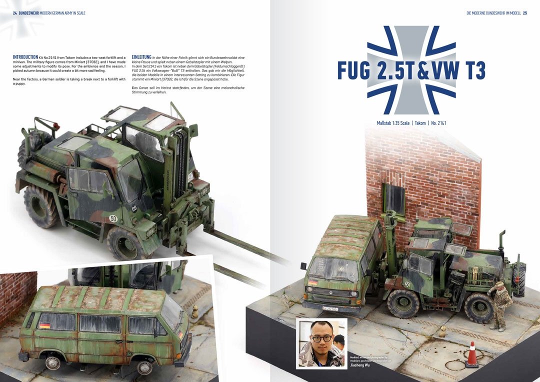 AK Interactive AK524 BUNDESWEHR – MODERN GERMAN ARMY IN SCALE EN/DE – zdjęcie 2