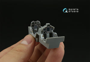 Quinta Studio QDS-48373 F/A-18F late / EA-18G 3D-Printed &amp;amp; coloured Interior on decal paper (Hobby Boss) (small version) 1/48 – zdjęcie 6