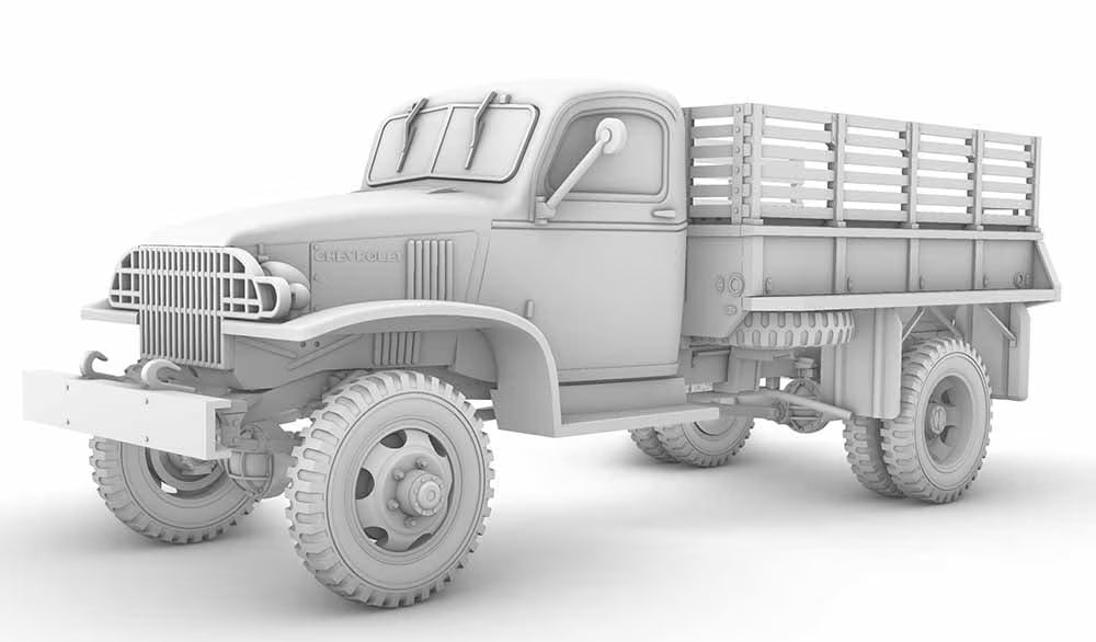 ACE 72610 US G7107 1,5t 4x4 Army Truck with Metal Body 1/72