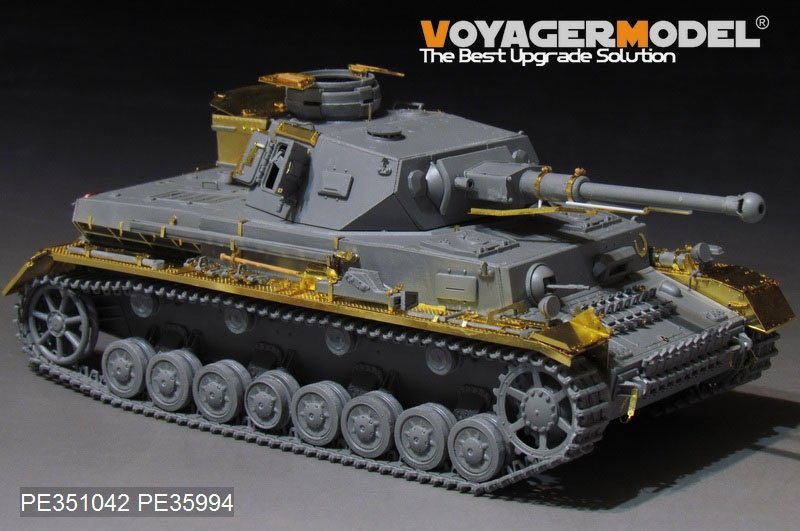 Voyager Model PE351042 WWII German Pz.Kpfw.IV Ausf.F2 Basic For Border BT-003 1/35 – zdjęcie 5