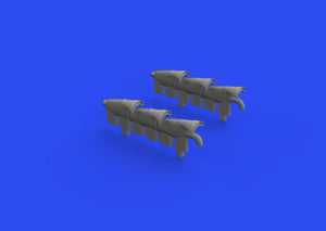 Eduard 672250 Spitfire Mk. Vc exhaust stacks for Airfix 1/72 – zdjęcie 3
