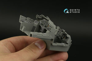 Quinta Studio QDS-35099 AH-64E 3D-Printed &amp;amp; coloured Interior on decal paper (Takom) (Small version) 1/35 – zdjęcie 3
