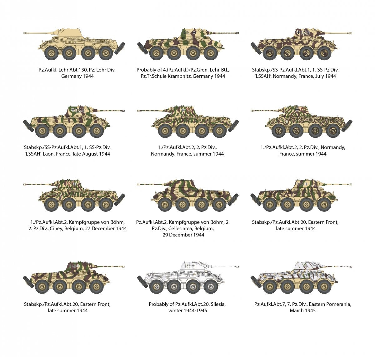 AK Interactive AK35503 SD.KFZ.234/2 PUMA 1/35 – zdjęcie 4