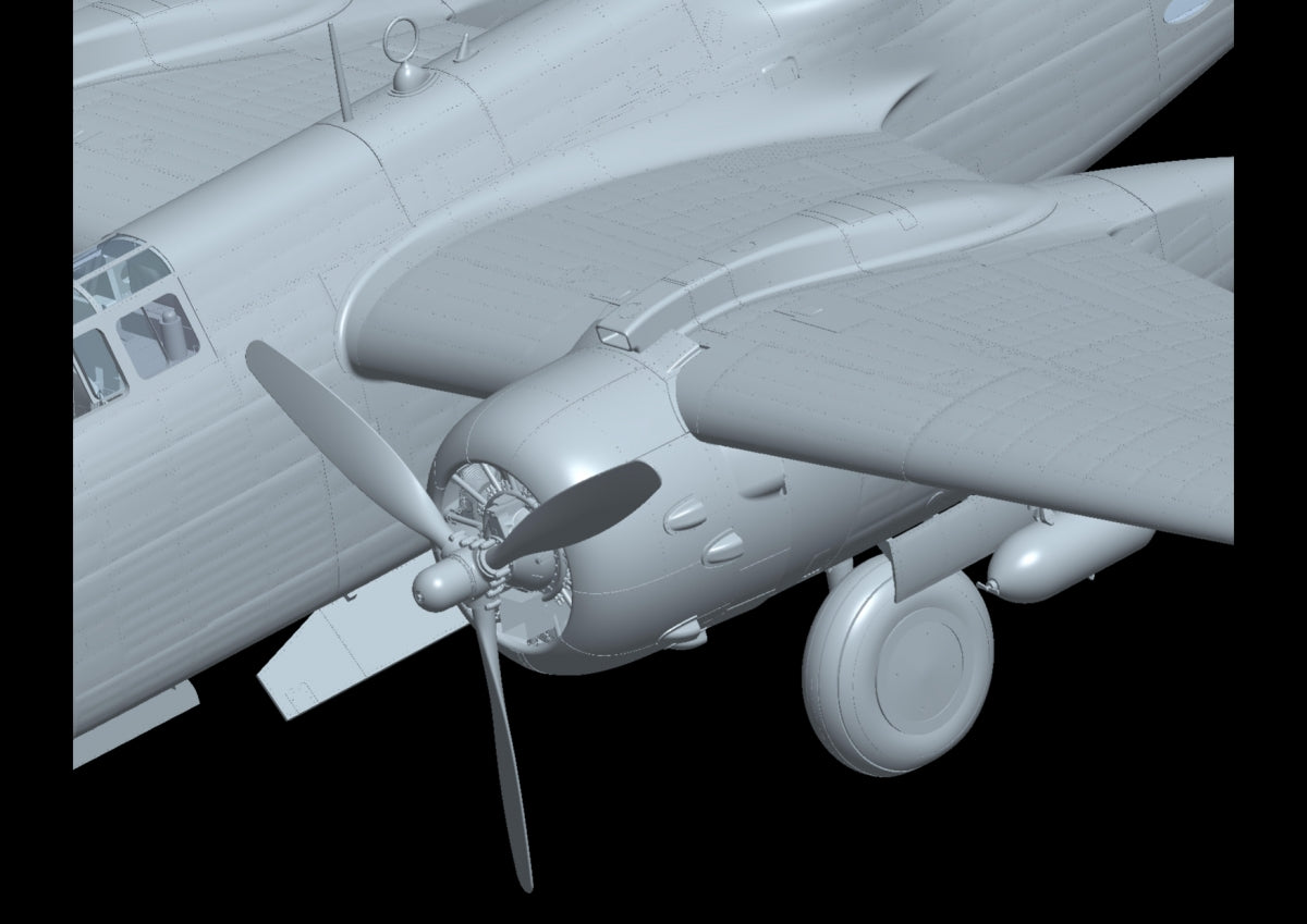 HK Models 01E040 A-20J/K Havoc / Boston IV 1/32 – zdjęcie 6