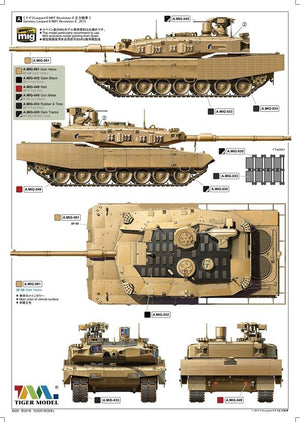 Tiger Model 4628 LEOPARD II REVOLUTION II MBT 1/35 – zdjęcie 3