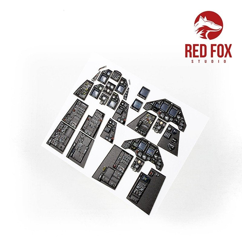 Red Fox Studio QS-32112 F-16I Sufa (for Academy kit) 1/32 – zdjęcie 4