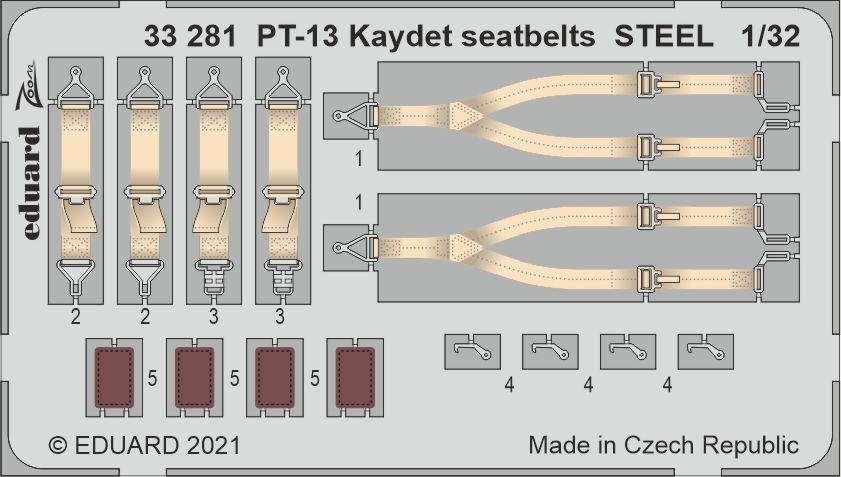 Eduard BIG33135 PT-13 Kaydet RODEN 1/32 – zdjęcie 3