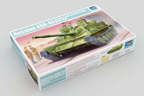 Trumpeter 01588 Russian ASU-85 airborne self-propelled gun Mod.1956 1/35 – immagine 2