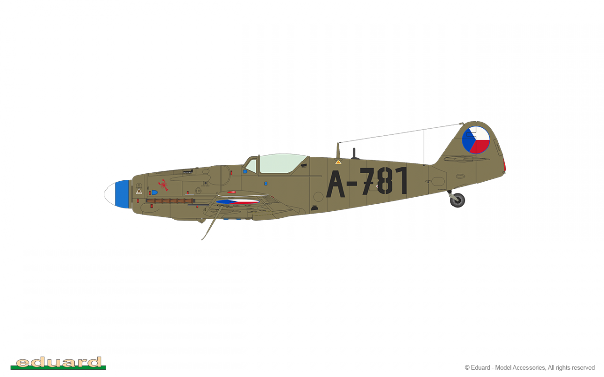 Eduard 70151 Avia S-199 bubble canopy 1/72 – Bild 16