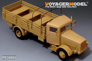 Voyager Model PE35693 WWII German Bussing Nag L4500A 4X4 Cargo Truck For AFV 35270 1/35 – imagen 7