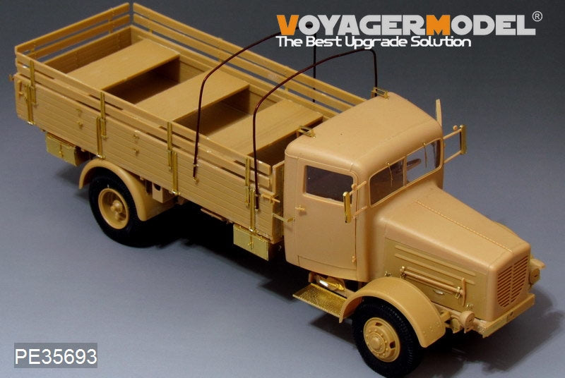 Voyager Model PE35693 WWII German Bussing Nag L4500A 4X4 Cargo Truck For AFV 35270 1/35 – imagen 7