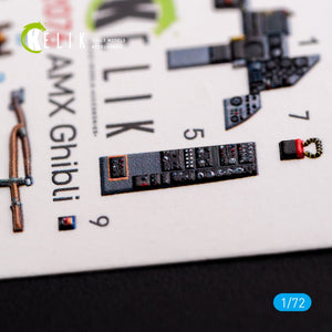 KELIK K72076 Amx Ghibli interior 3D decals for Italeri kit 1/72 – image 2