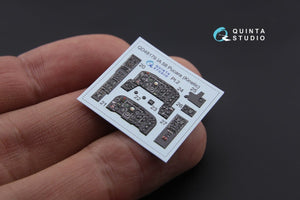 Quinta Studio QD48179 IA 58 Pucara 3D-Printed &amp;amp; coloured Interior on decal paper (for Kinetic kit) 1/48 – zdjęcie 3