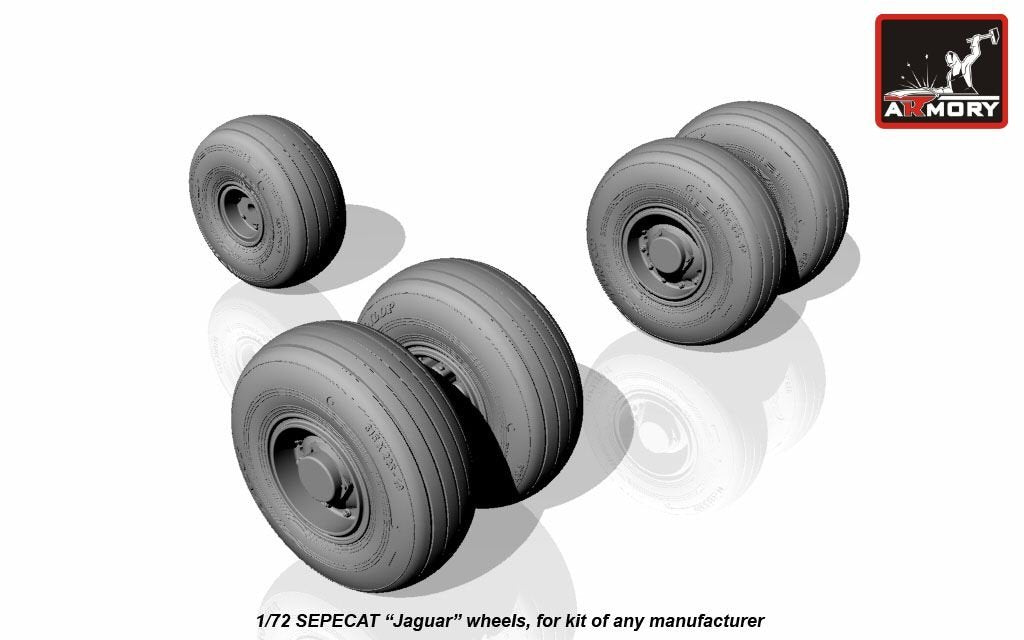 Armory Models AW48502 SEPECAT Jaguar wheels 1/48 – image 5