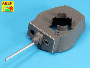 Aber 16L-07 German 3,7 cm KwK A 7 L/42 tank gun barrel for Pz.Kpfw. 38(t) 1/16 – image 4