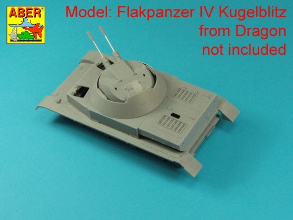 Aber 35L-342 Two German 3cm Flak 103 barrels for &amp;quot;Kugelblitz&amp;quot; tanks / Zestaw dwóch luf 3cm Flak 103 do niemieckieckich przeciwlotniczych czołgów &amp;quot;Kugelblitz&amp;quot; 1/35 – zdjęcie 5