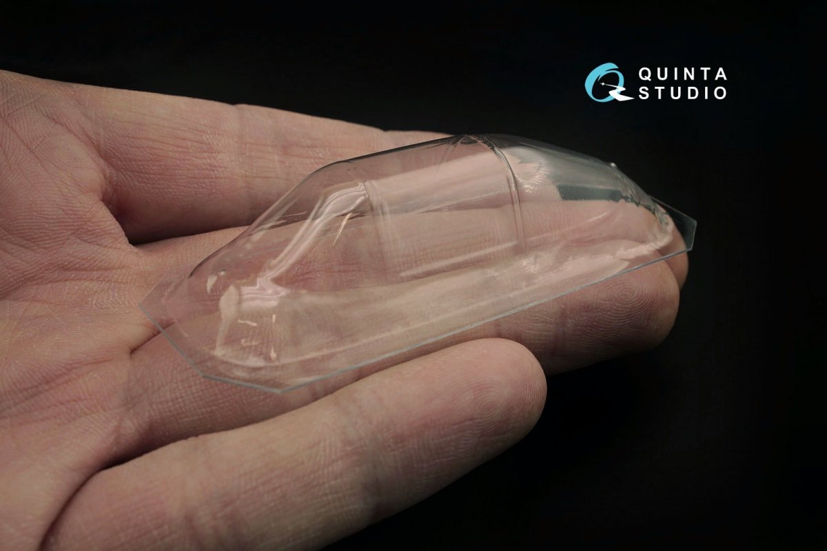 Quinta Studio QC32001 Yak-3 vacuformed clear canopy, open &amp;amp; close position (for Special Hobby kit) 1/32 – zdjęcie 2