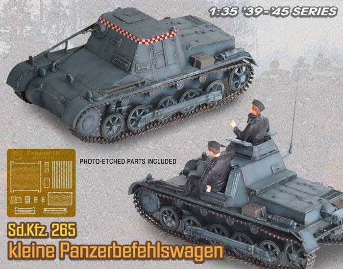 Dragon 6218 Sd.Kfz.265 kleiner Panzerbefehlswagen 1/35 – zdjęcie 4