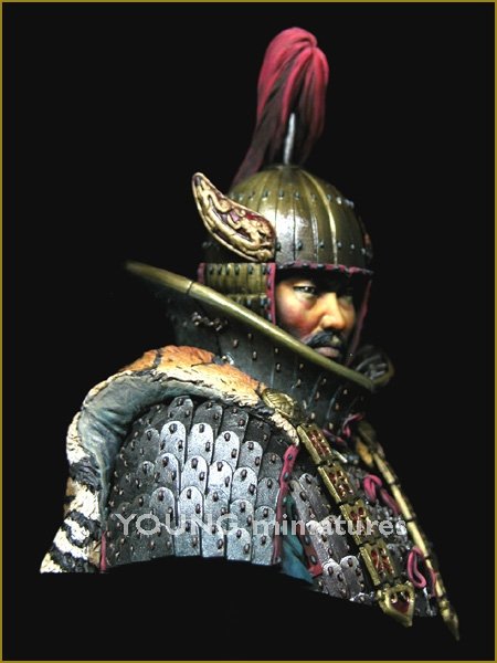 Young Miniatures YH1825 GoguryeoHeavy Cavalry Officer 5th Century AD 1/10 – zdjęcie 7