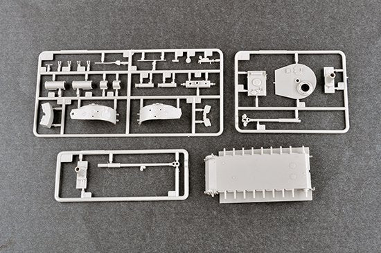 Trumpeter 07164 German Tiger with 88mm kwk L/71 1/72 – image 4