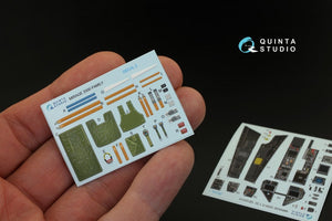 Quinta Studio QD32010 Mirage 2000-5 3D-Printed &amp;amp; coloured Interior on decal paper (for Kitty Hawk kit) 1/32 – zdjęcie 3