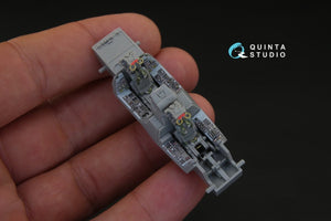 Quinta Studio QD72025 F-14A 3D-Printed &amp;amp; coloured Interior on decal paper (for GWH kit) 1/72 – zdjęcie 8
