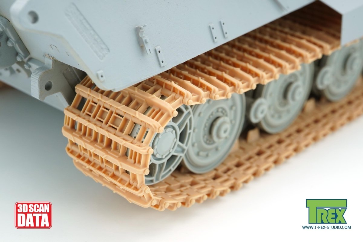 T-Rex Studio TR85051 King Tiger Tracks Initial Type Pattern 2 1/35 – zdjęcie 4