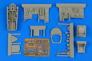 Aires 4596 Spitfire Mk.IXc cockpit set 1/48 Eduard