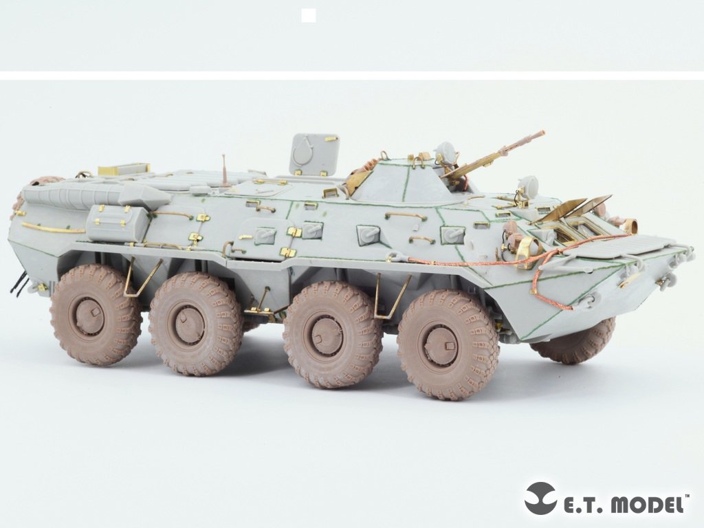ET Model P35-120 Russian BTR-80/80A APC Sagged wheels (Wide) For TRUMPETER Kit 1/35 – image 6