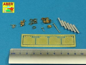 Aber 35L-196 Barrels for British WWI Tank Mk.I Female or 0.303 Vickers gun x 4 8mm Hotchkiss m.1909 x 1 1/35 – zdjęcie 2