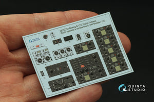 Quinta Studio QD32224 Boeing B-17G Radio operator&amp;#39;s compartment. 3D-Printed colored Interior on decal paper (HK models) 1/32 – image 4