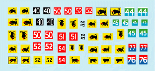 Star Decals 35-970 British 11th Armored Division 1/35 – image 2