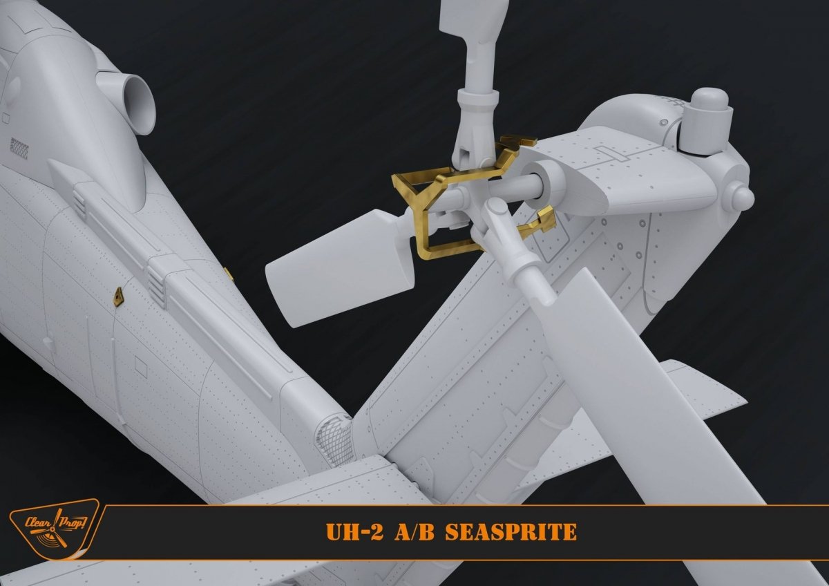 Clear Prop! CP72002 UH-2 A/B Seasprite ADVANCED KIT 1/72 – zdjęcie 14
