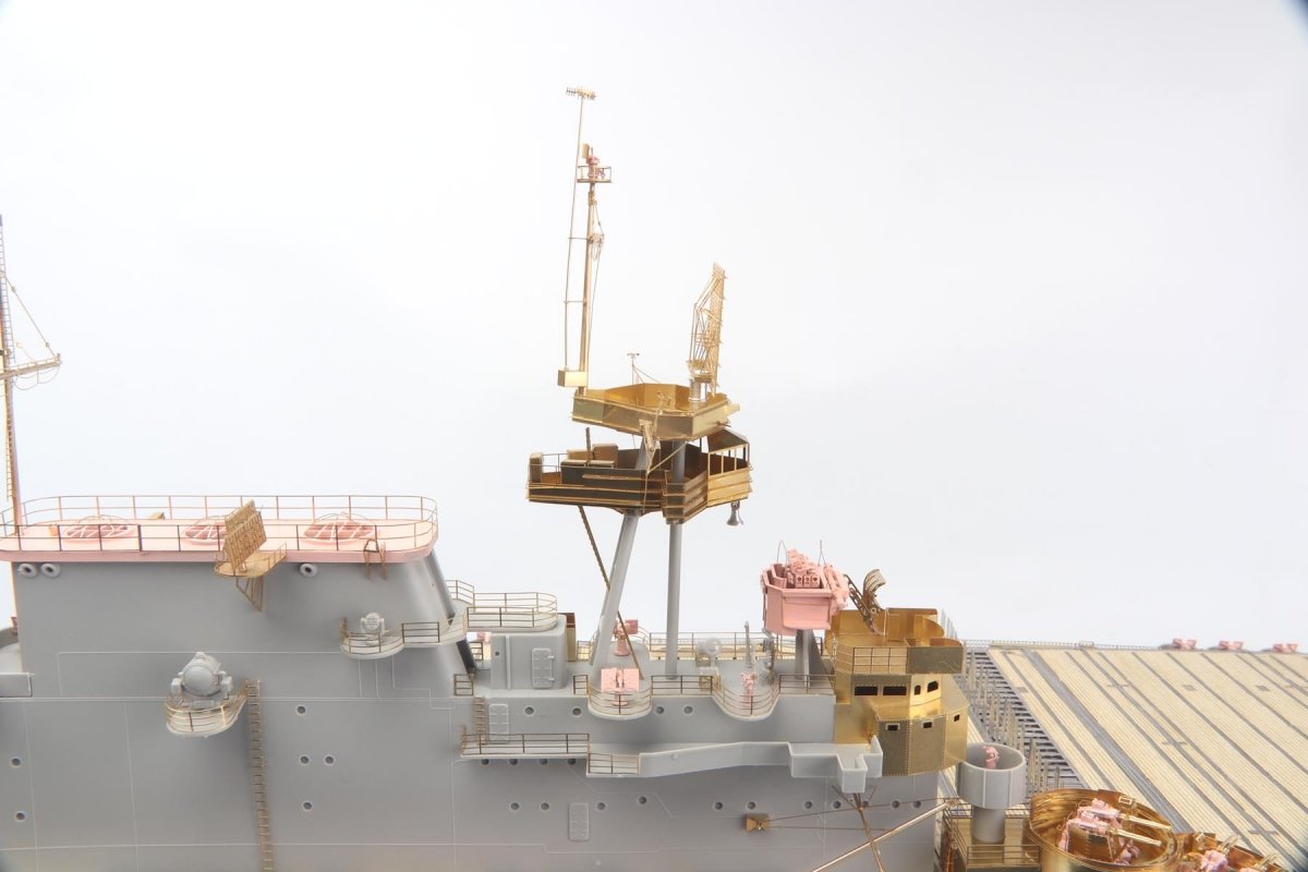 MK1 Design MD-20022 USS CV-6 Enterprise DX with Full Wooden Deck for Trumpeter 1/200 – zdjęcie 19