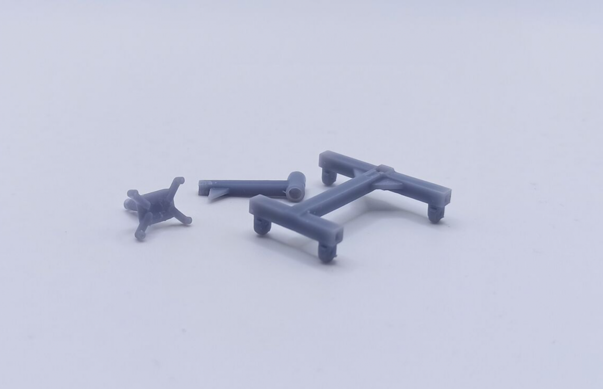 Yamamoto Model Parts YMPGAR6 Stojak na silnik 1/24 – zdjęcie 2