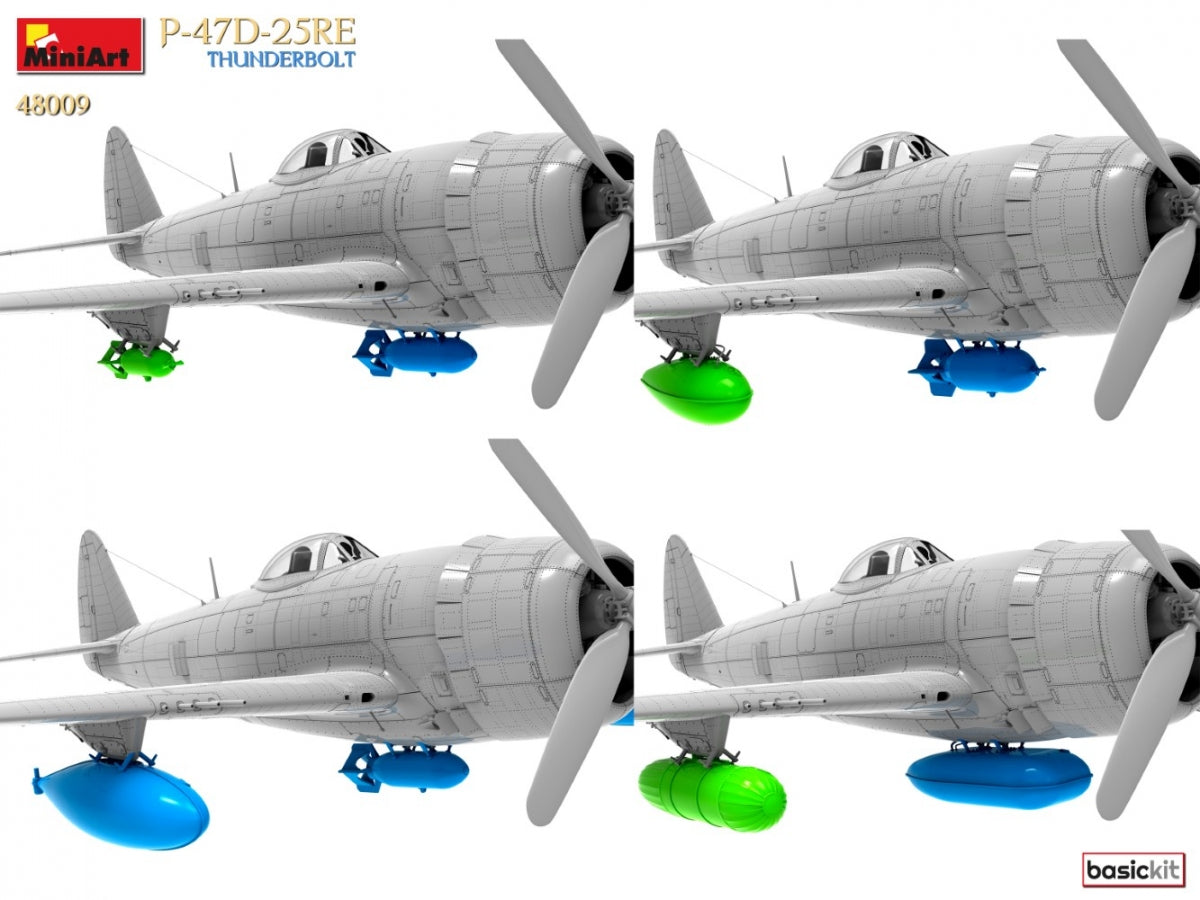 MiniArt 48009 P-47D-25RE THUNDERBOLT. BASIC KIT 1/48 – zdjęcie 18